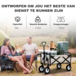 Packaway Opvouwbare Bolderkar 70KG - Afbeelding 3