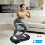BX Fitness – Ultra Slim Body Shaper Trilplaat - Zwart - Afbeelding 6
