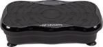 AJ-Sports Trilplaat - Trilplaat fitness - Powerplate - Inclusief weerstandsbanden en handvatten - 5 trainingsprogramma's - 99 snelheid niveaus - Met bluetooth muziek - Trainingsapparatuur voor uithoudingstraining - Zwart - Afbeelding 10