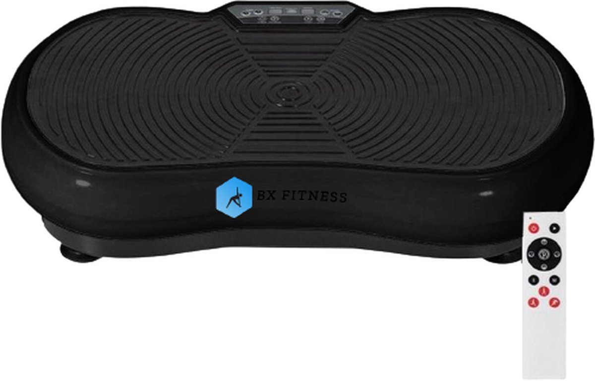 1200x768 BX Fitness – Ultra Slim Body Shaper Trilplaat - Zwart - Afbeelding 1
