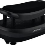 AJ-Sports Trilplaat Pro XL - Trilplaat fitness - Powerplate - 99 Snelheid Niveaus - Belastbaar tot 150kg - Trainingsapparatuur voor uithoudingstraining - Zwart